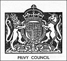 Arms of the Privy Council