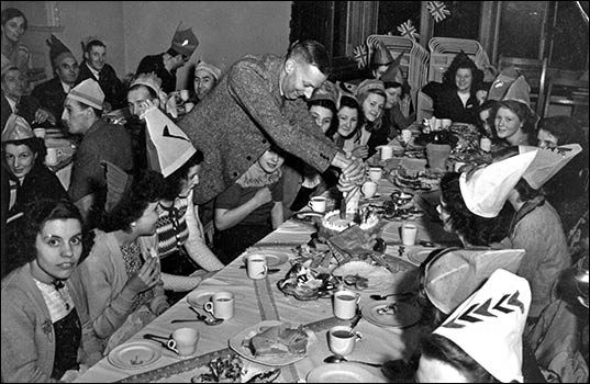 Party for patients in 1950