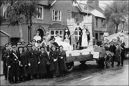 St John's entry in the Rushden Carnival in the 1950's