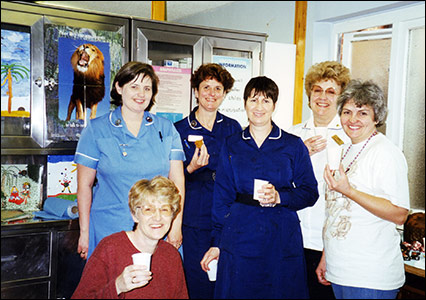 Treatment room before the 1999 changes