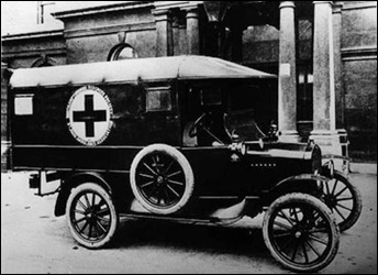 Model T Ford Ambulance c1918