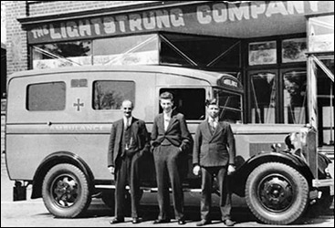 Ambulance supplied in 1935