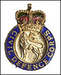 Civil Defence badge