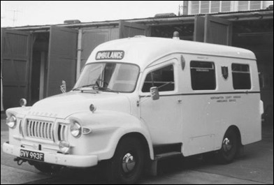 Bullnose ambulance c1966
