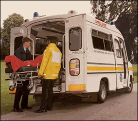 The new ambulance about 1978
