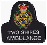 Two Shires breast badge