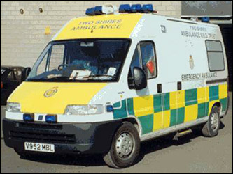 Two Shires ambulance 2000