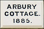 Arbury Cottage 1885