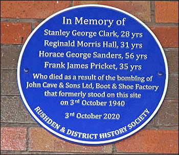 plaque to Cave's bomb victims
