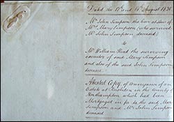 1820 Attested Copy of Conveyance