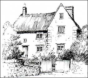 Famhouse (c17thC) on site of Scanthorp Manor