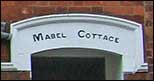 Mabel Cottage door arch