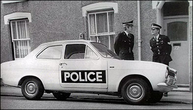 the police car