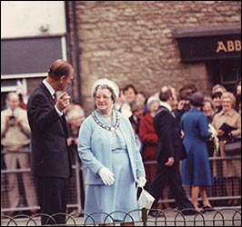 Prince Philip and Mrs Wood