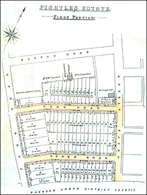 layout of part of Pightles Estate