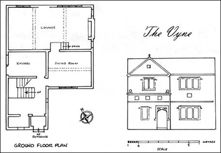 The plan of The Vyne