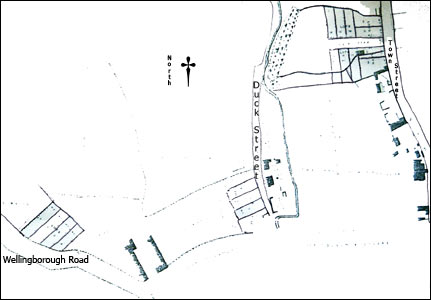 Plan of the area
