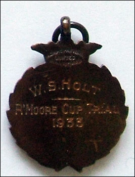 medal inscribed