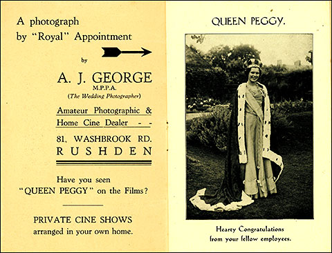 advert and Queen Peggy