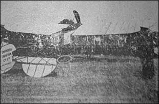 The aeroplane at Irthlingborough