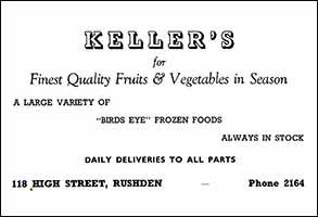 Keller's Advert 1961