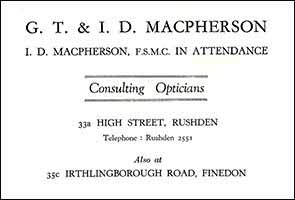 Macpherson Advert 1961