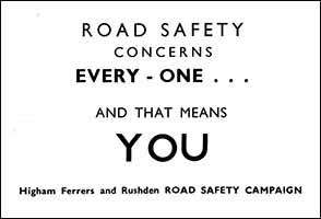 Road Safety Advert 1961