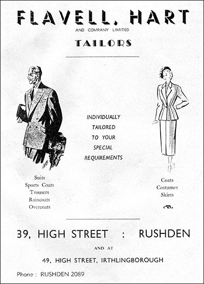 Advert for Flavell, Hart & Co.Ltd