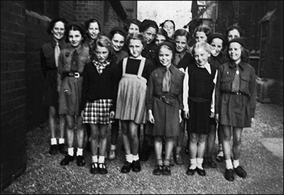 Photograph showing the Brownie Pack April 1948