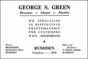 George Green Ad - Carousel 1958