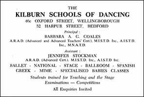 Kilburn Schools Ad - Carousel 1958