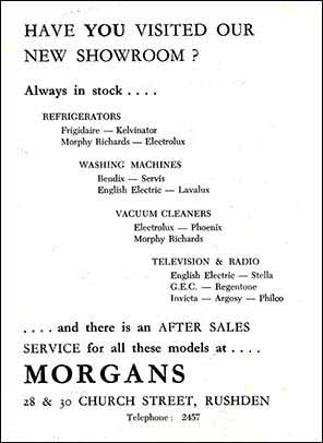 Morgans Ad - Carousel 1958