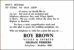 Roy Brown Ad - Carousel 1958