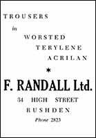 Randall Ad - Carousel 1958