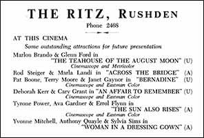 Ritz Ad - Carousel 1958