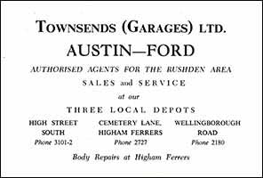 Townsends Ad - Carousel 1958