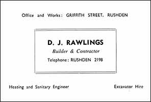Rawlings Advert 1963