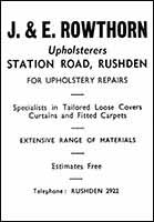 Rowthorn Advert 1963