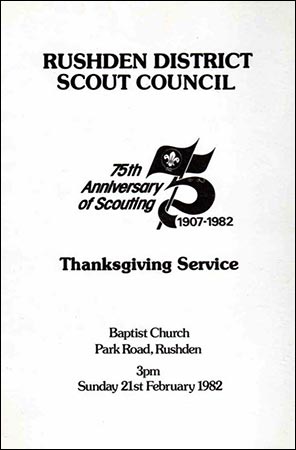 75th Anniversary Service