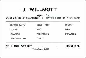 J WIllmott Ad Kismet 1962