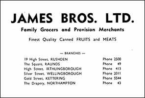 James Bros Ad Kismet 1962
