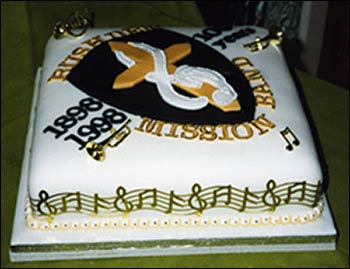 Photograph of Anniversary cake