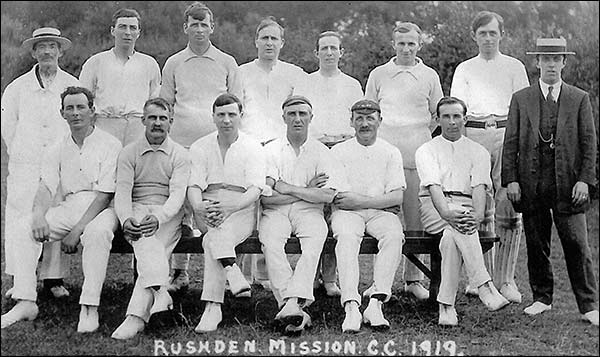 Mission Cricket Team 1919
