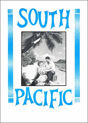Programme Cover, South Pacific 1987