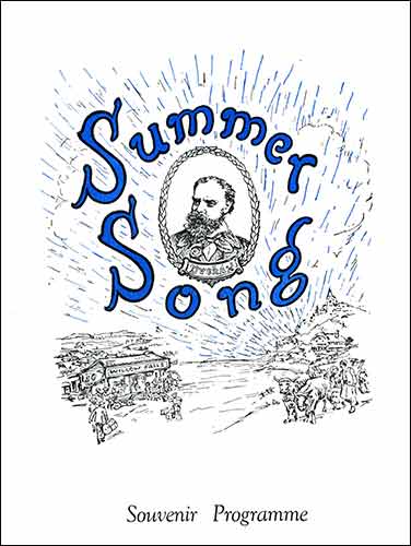 Programme Cover, Summer Song 1975