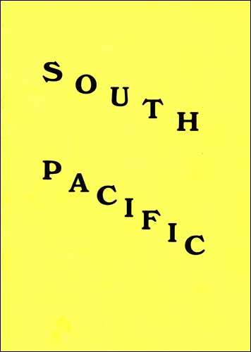 Programme Cover, South Pacific, 1970