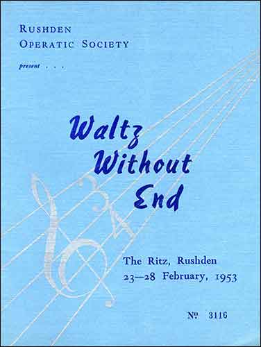 Cover Operatic Waltz Without End 1953