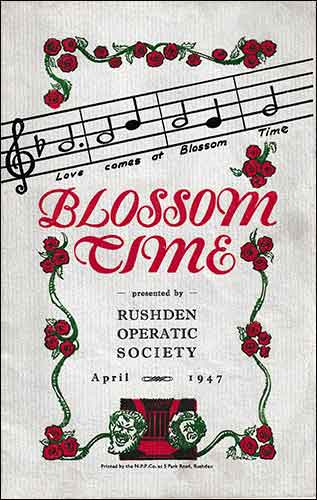 Cover Operatic Blossom Time 1947