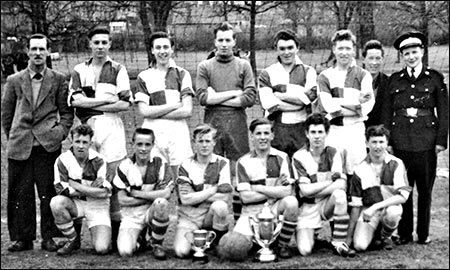 Photograph of Rushden United Football Team 1956
