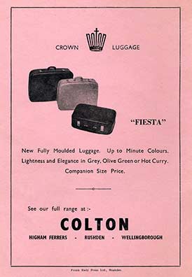 Colton's Ad in 1964